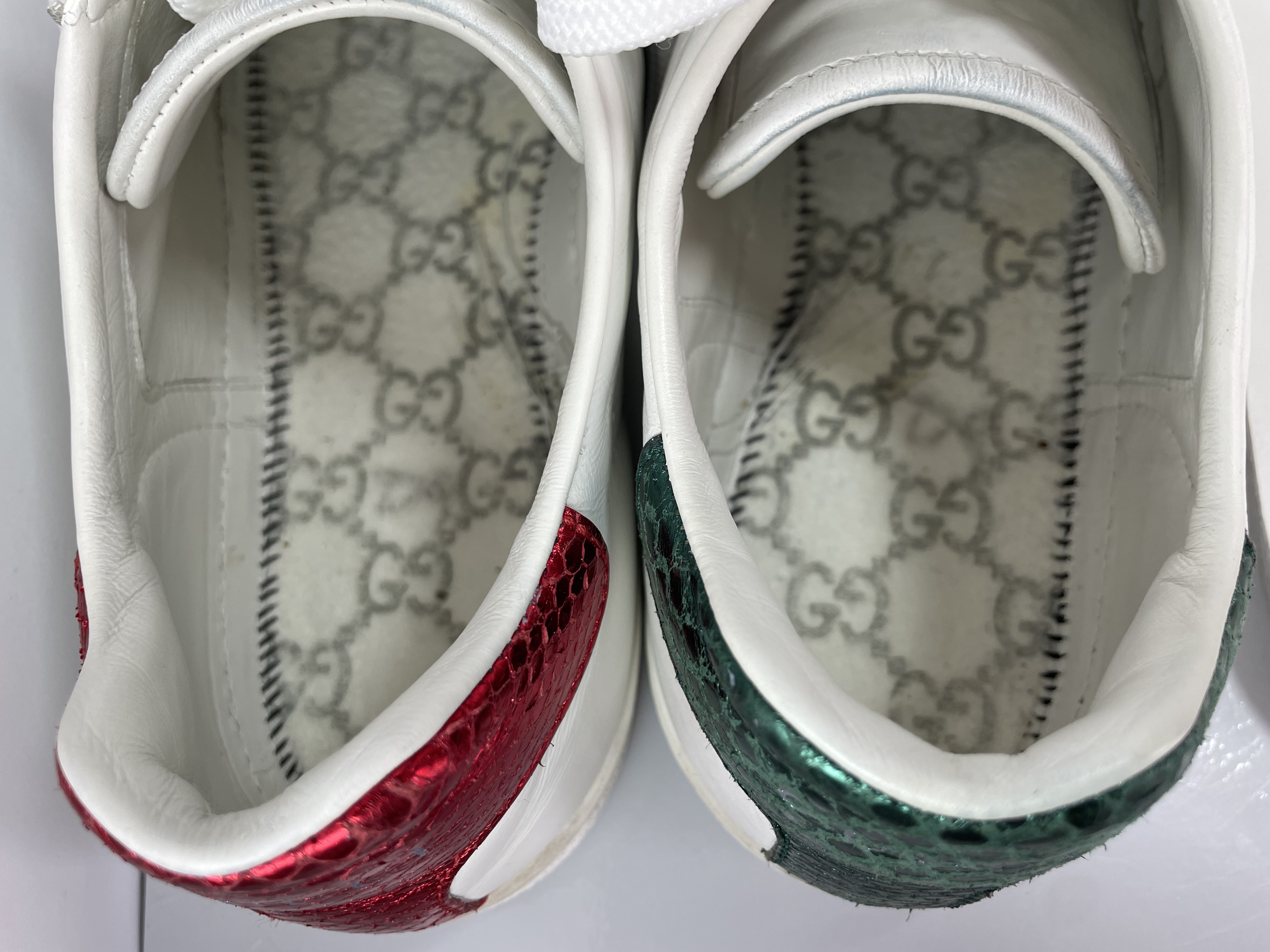Luxury Gucci Ace Bee White photo 9