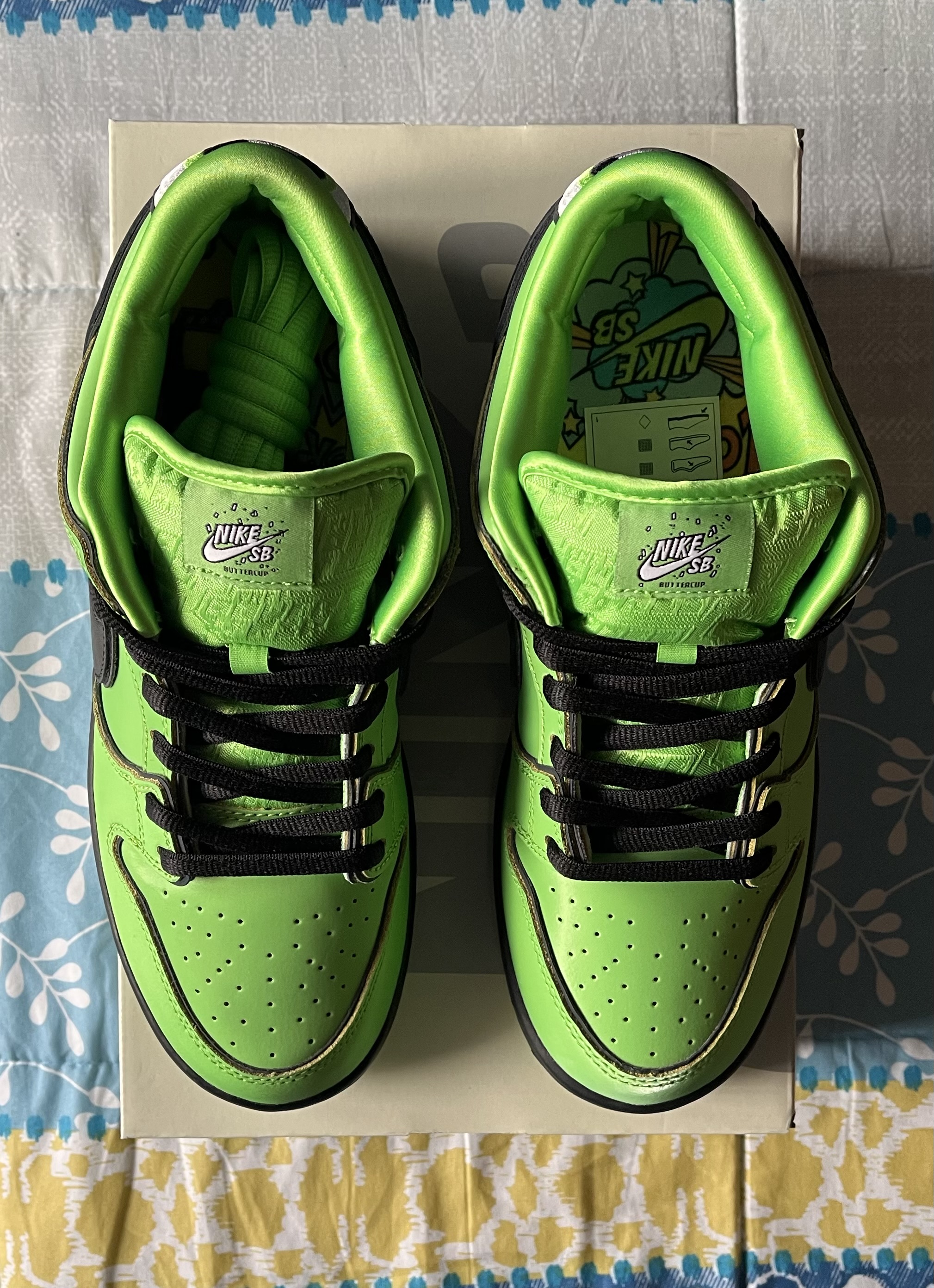 Nike SB x The Powerpuff Girls Dunk Low 'Buttercup' (2023) photo 3