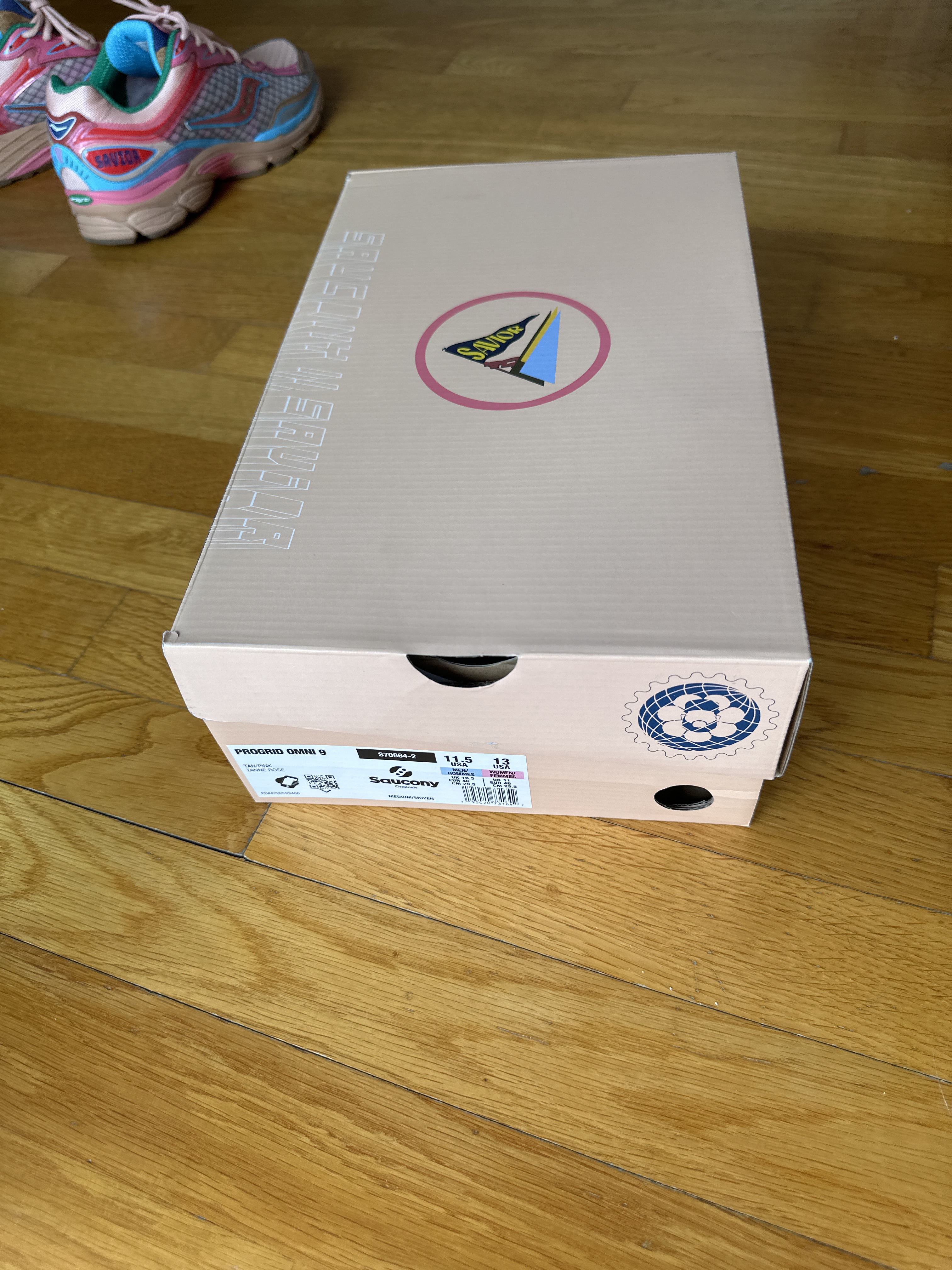 Saucony x Jae Tips ProGrid Omni 9 'To Do List Tan' (2024) photo 7