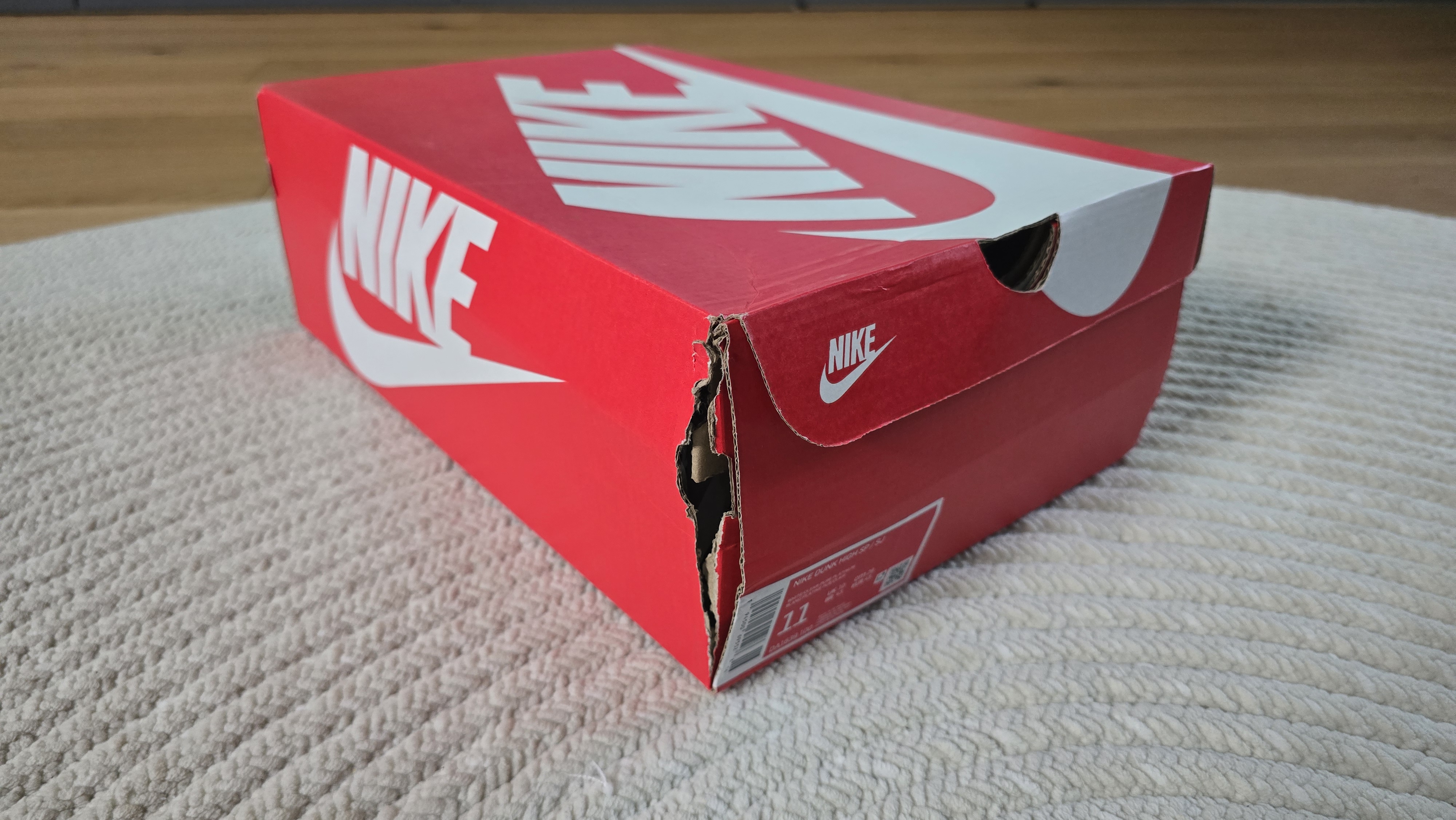 Nike Dunk High Slam Jam White Pure Platinum (2020) photo 7