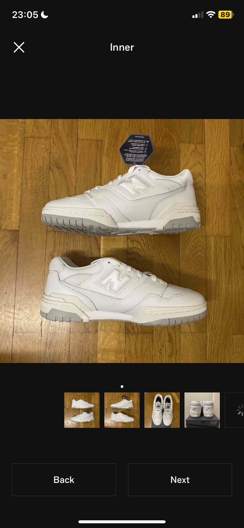 New Balance 550 White (2021) photo 2