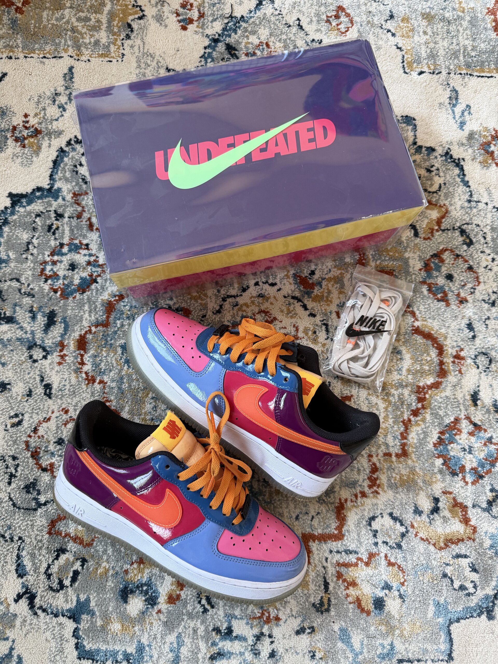 Nike Air Force 1 x Undefeated Low 'Multi Patent' (2022) photo 1