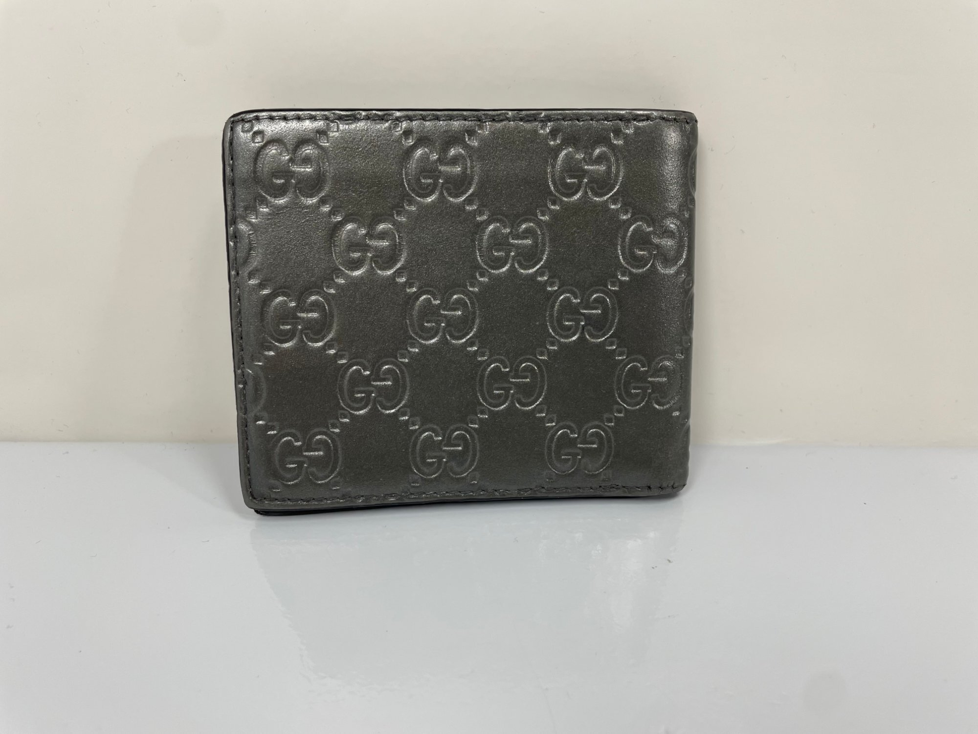 Gucci Guccissima Leather Cardholder photo 2