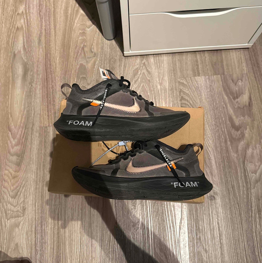 Nike x Off White Zoom Fly SP 'Black' (2018)