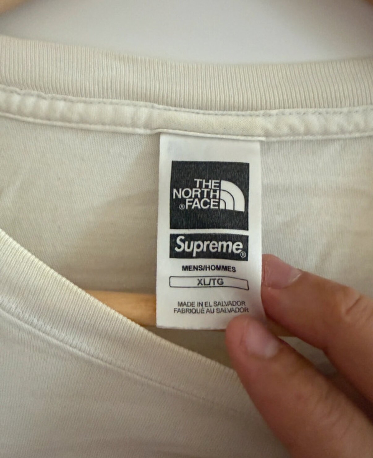 Supreme x The North Face Mountains Tee White (FW21) photo 4