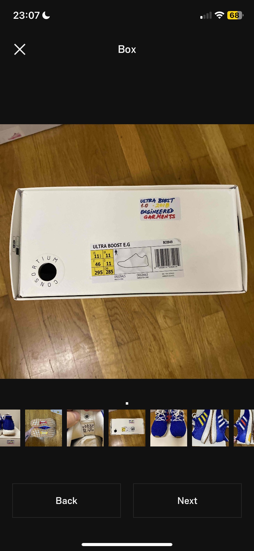 Adidas x Engineered Garments Ultra Boost 1.0 photo 7