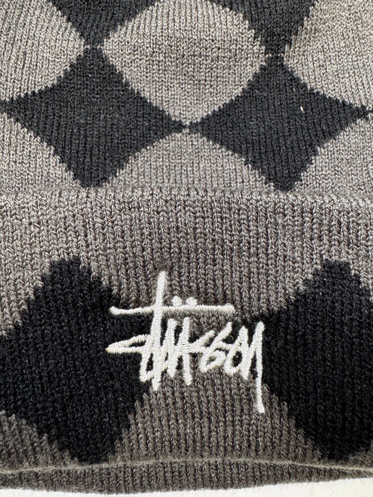 Stussy Diamond Cuff Beanie photo 3