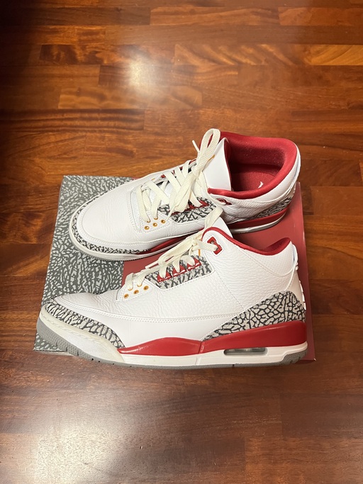 Air Jordan 3 Retro 'Cardinal Red' (2022)