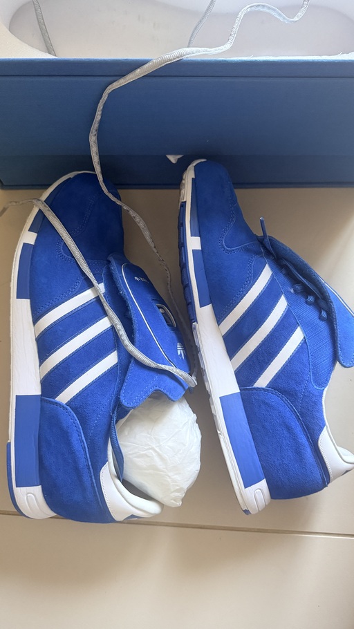 Adidas Micropacer Blue Suede Hamper Pack (Special Box) (2009)