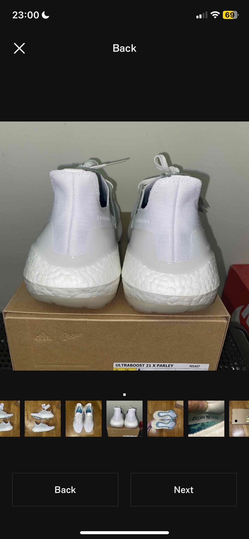 Adidas x Parley Ultraboost 21 Non Dyed (2021) photo 4