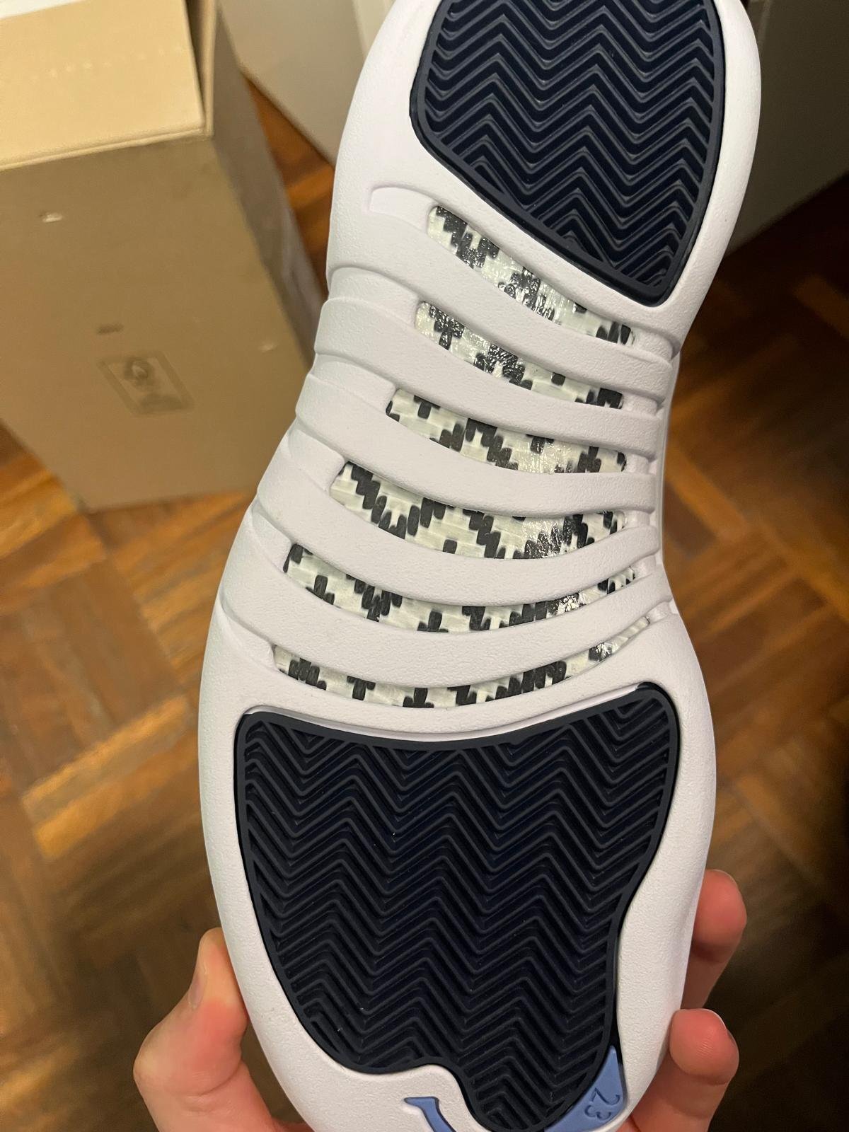 Air Jordan 12 Retro 'Indigo' (Stone Blue) (2020) photo 6