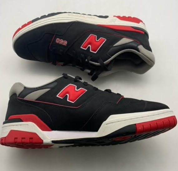 New Balance 550 Black Red (2021) photo 2