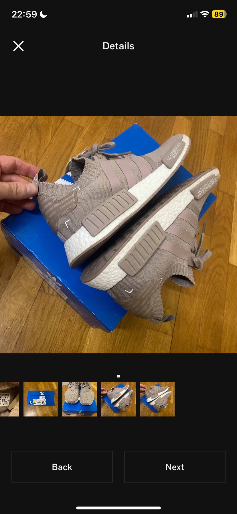 Adidas NMD R1 French Beige photo 9