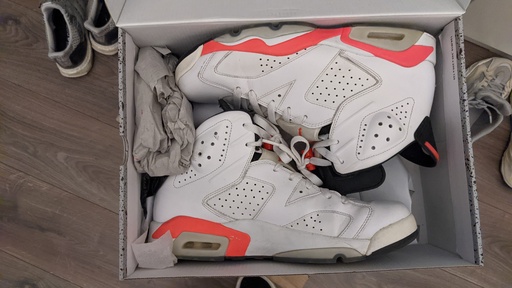 Air Jordan 6 Retro Infrared White (2014)