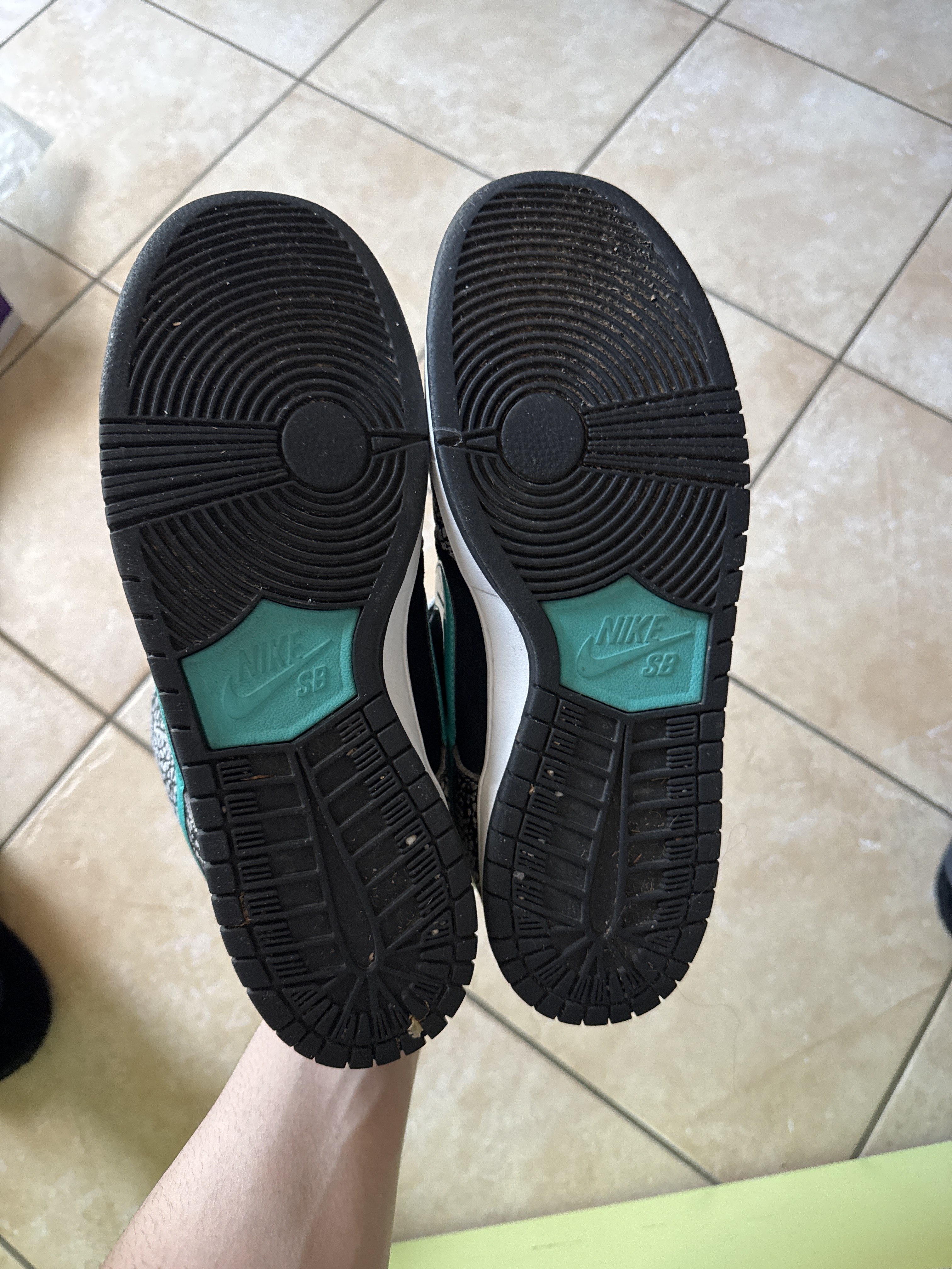 Nike SB x Atmos Dunk Low Pro 'Elephant' (2020) photo 5