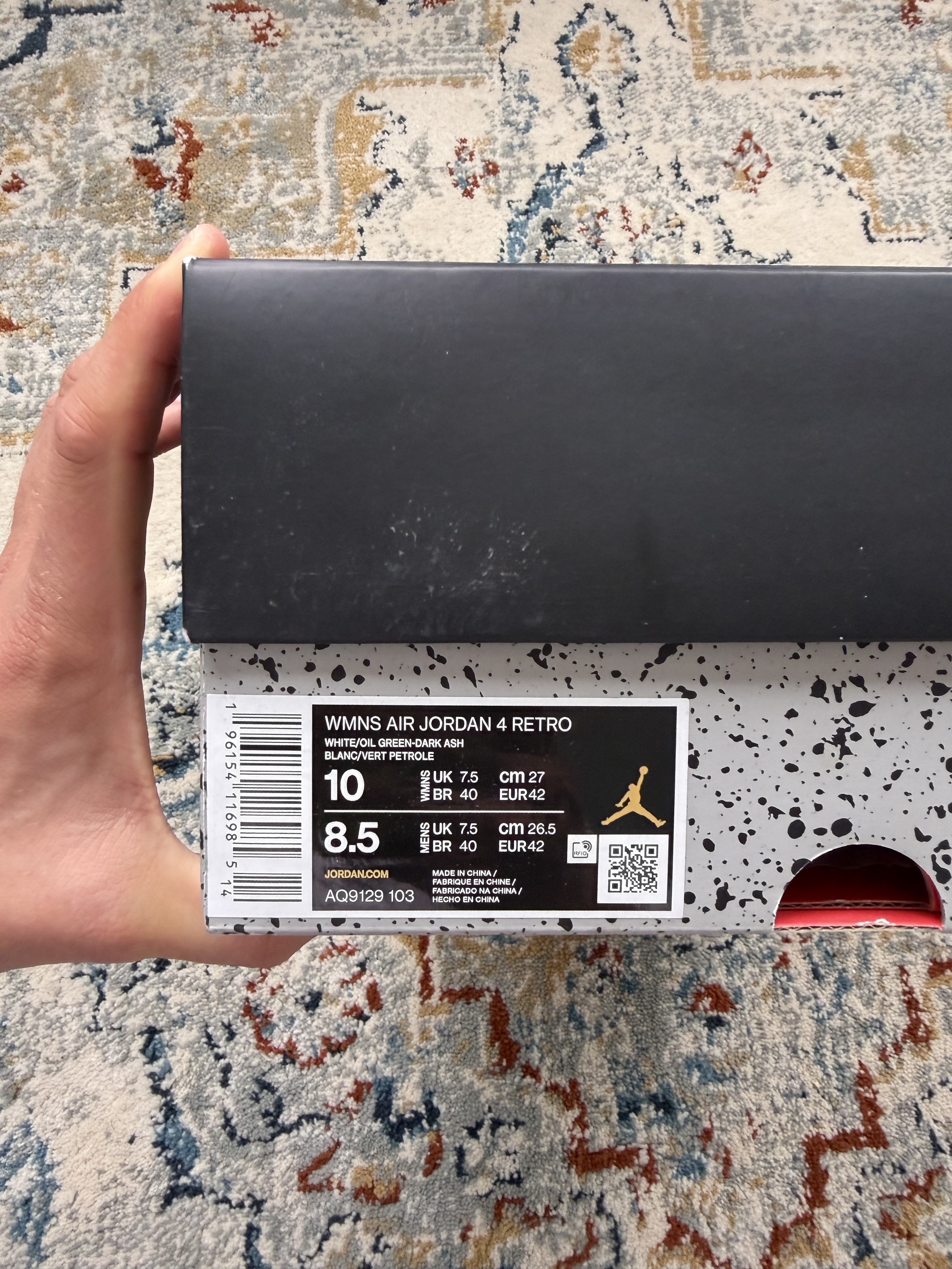Air Jordan 4 WMNS 'Seafoam' (2023) photo 6