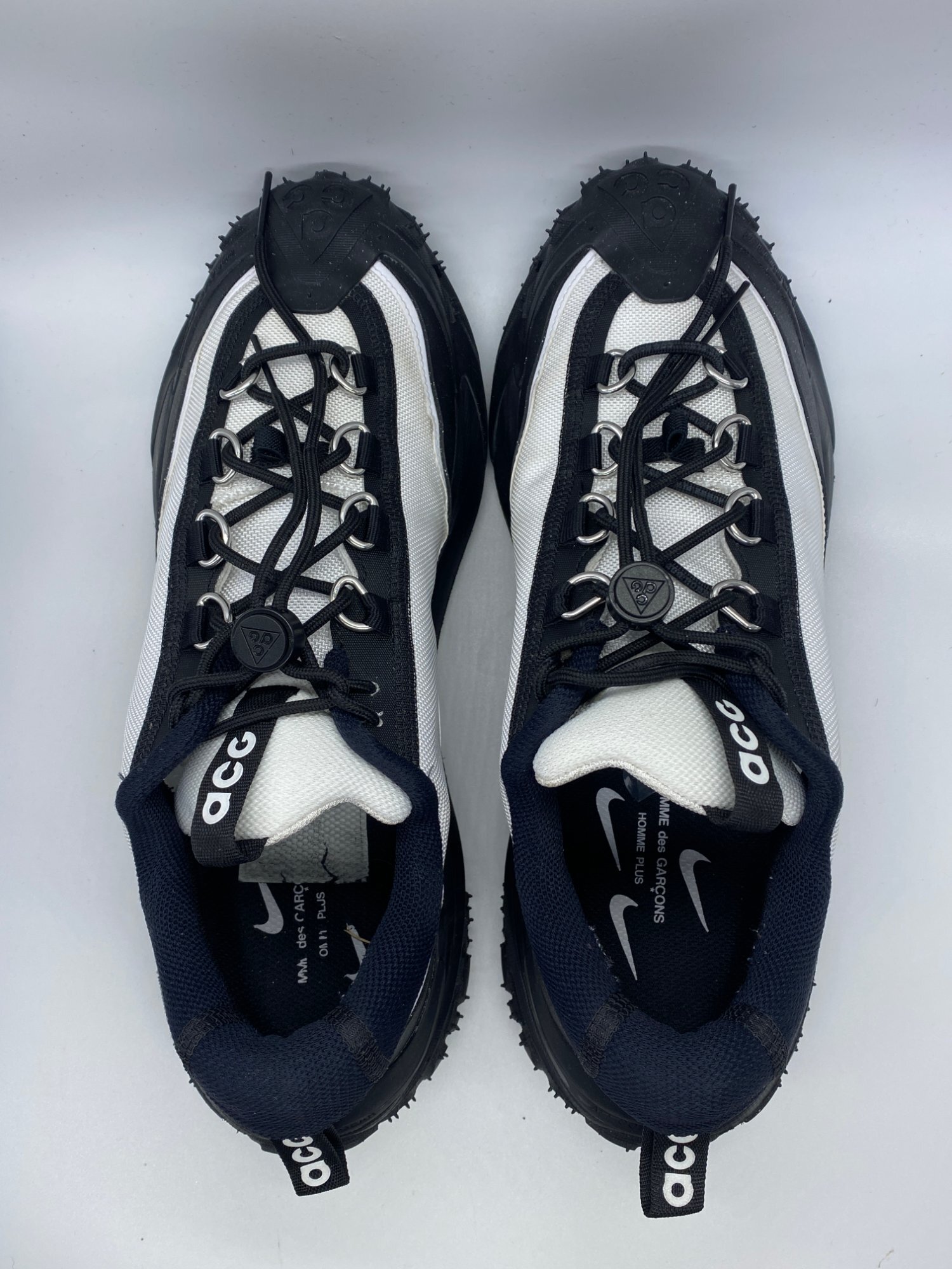 Nike x Comme des Garçons ACG Mountain Fly 2 Low 'Black & White' (2024) photo 3