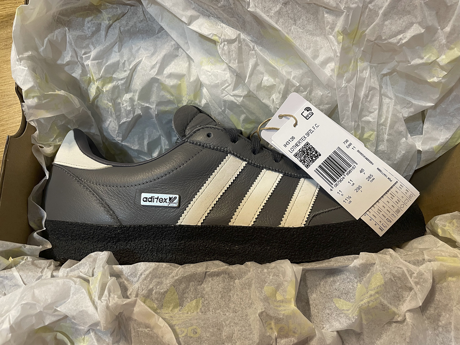adidas Lothertex SPZL F.C. 'Grey' (2024) photo 9