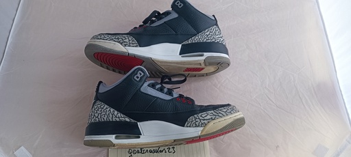 Air Jordan 3 OG Retro Black Cement (2018)