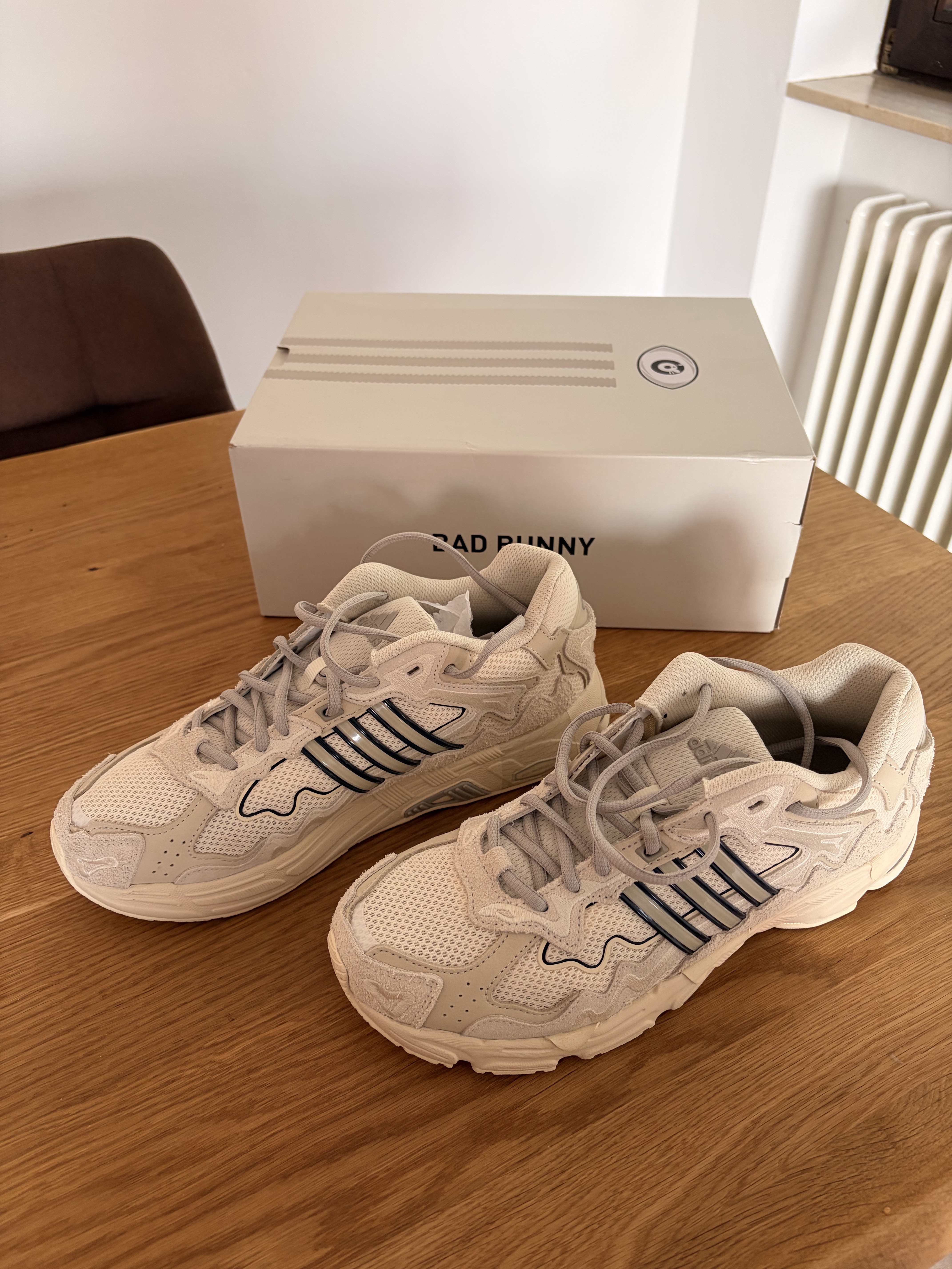 Adidas x Bad Bunny Response CL 'Wonder White' (2024) photo 10