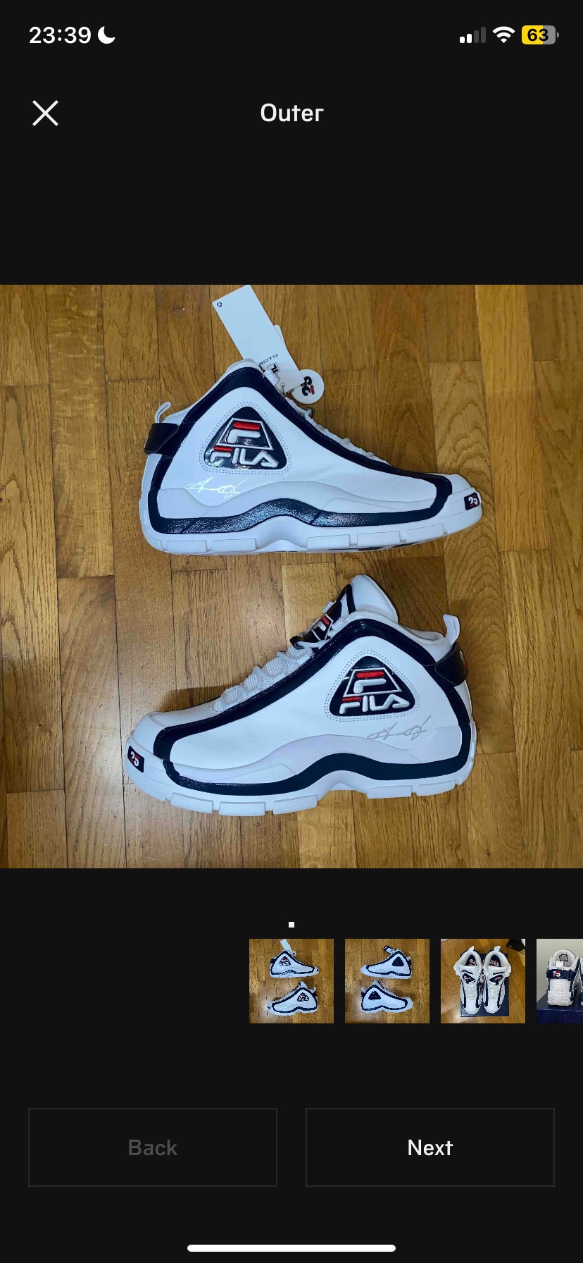 Fila Grant Hill 2 '25th Anniversary White' (2021) photo 1