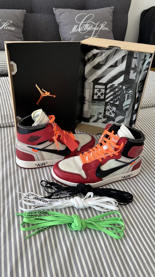 Air Jordan x Off White 1 Chicago 'The 10 Ten' (2017)