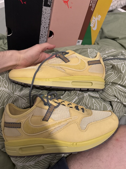 Nike x Travis Scott Cactus Jack Air Max 1 'Saturn Gold' (2022)
