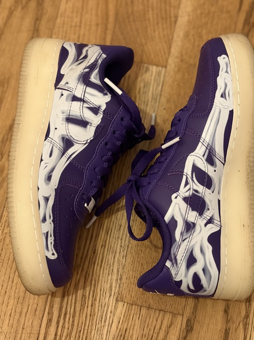 Nike Air Force 1 'Purple Skeleton' (2021)