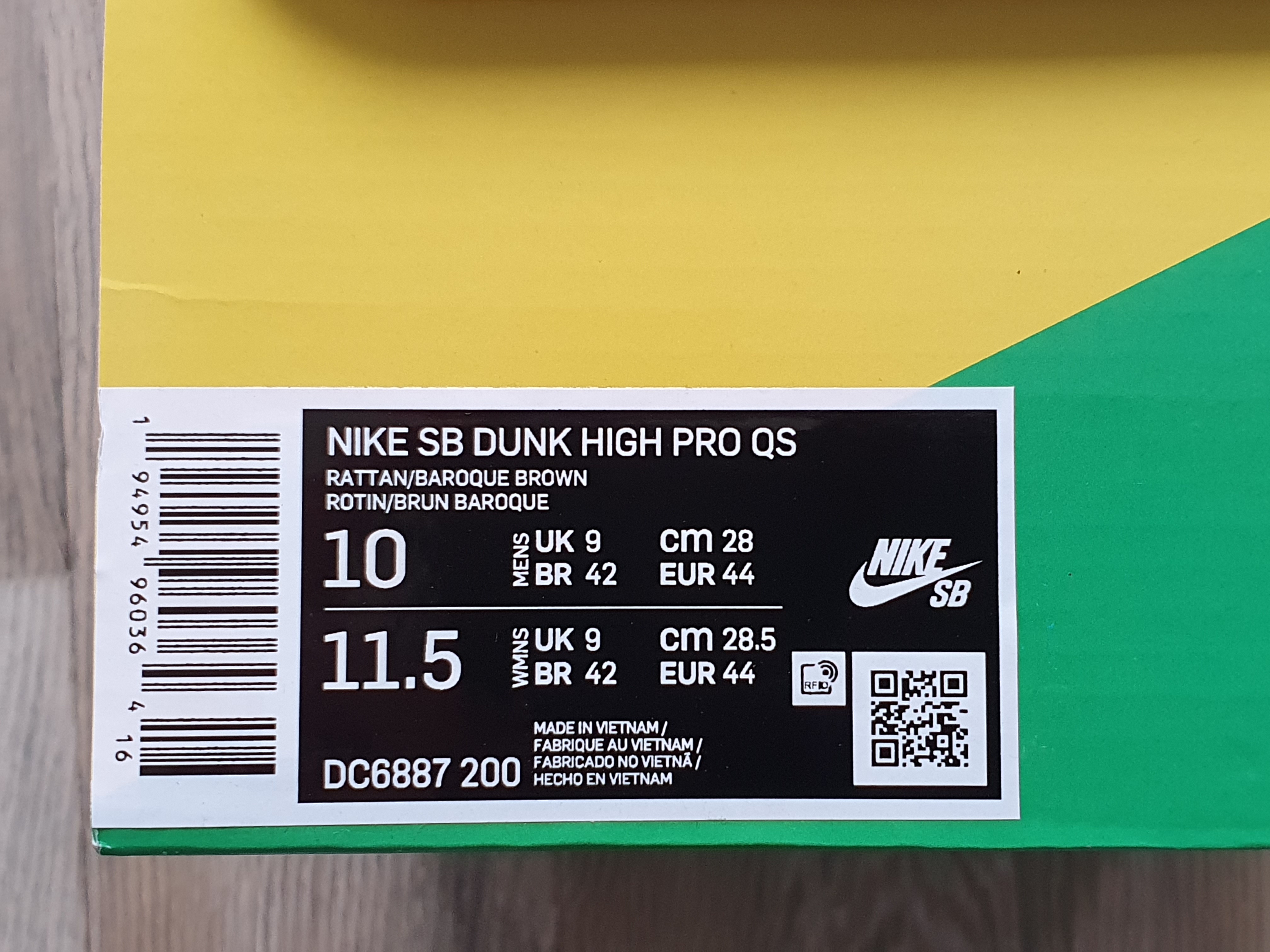 Nike SB Dunk High Concepts Turdunken (2020) photo 7