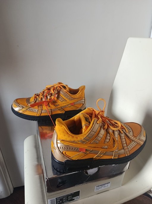 Nike Air Rubber Dunk Off-White University Gold (2020)