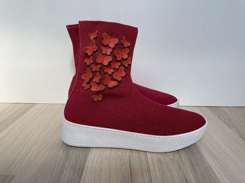 BOTTEGA VENETA Butterfly Knit Sock Sneakers photo 1