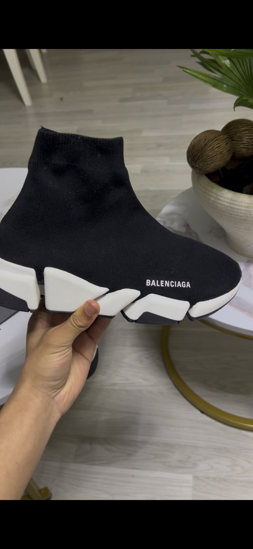 Balenciaga Speed 2 'Black White'