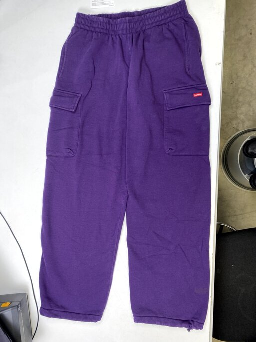 Supreme Small Box Cargo Sweatpant Purple (FW22)