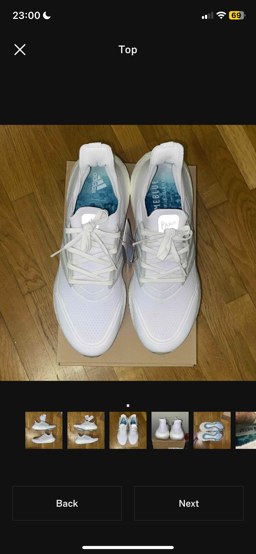 Adidas x Parley Ultraboost 21 Non Dyed (2021) photo 3