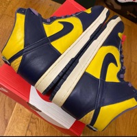 Nike Dunk High 'Michigan' (2020) photo 8