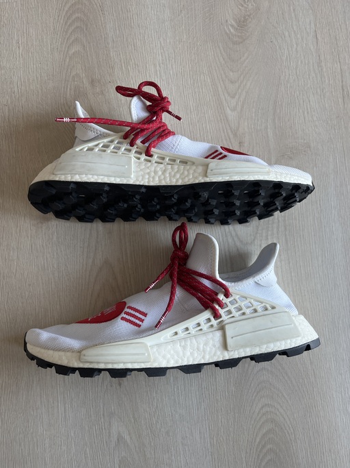 Adidas x Human Made NMD Hu White Red (2019)