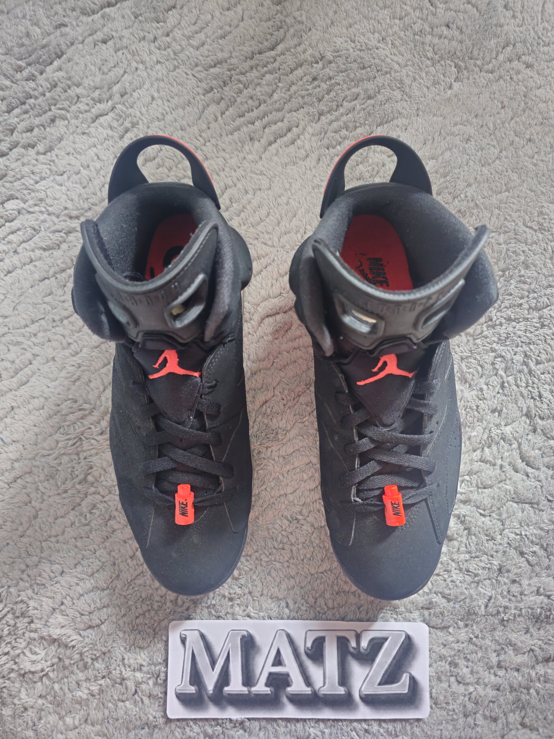 Air Jordan 6 OG 'Infrared' Black (NIKE AIR) (2019) photo 3