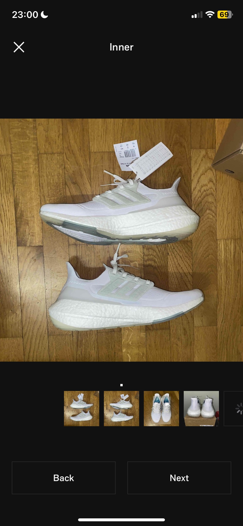 Adidas x Parley Ultraboost 21 Non Dyed (2021) photo 2