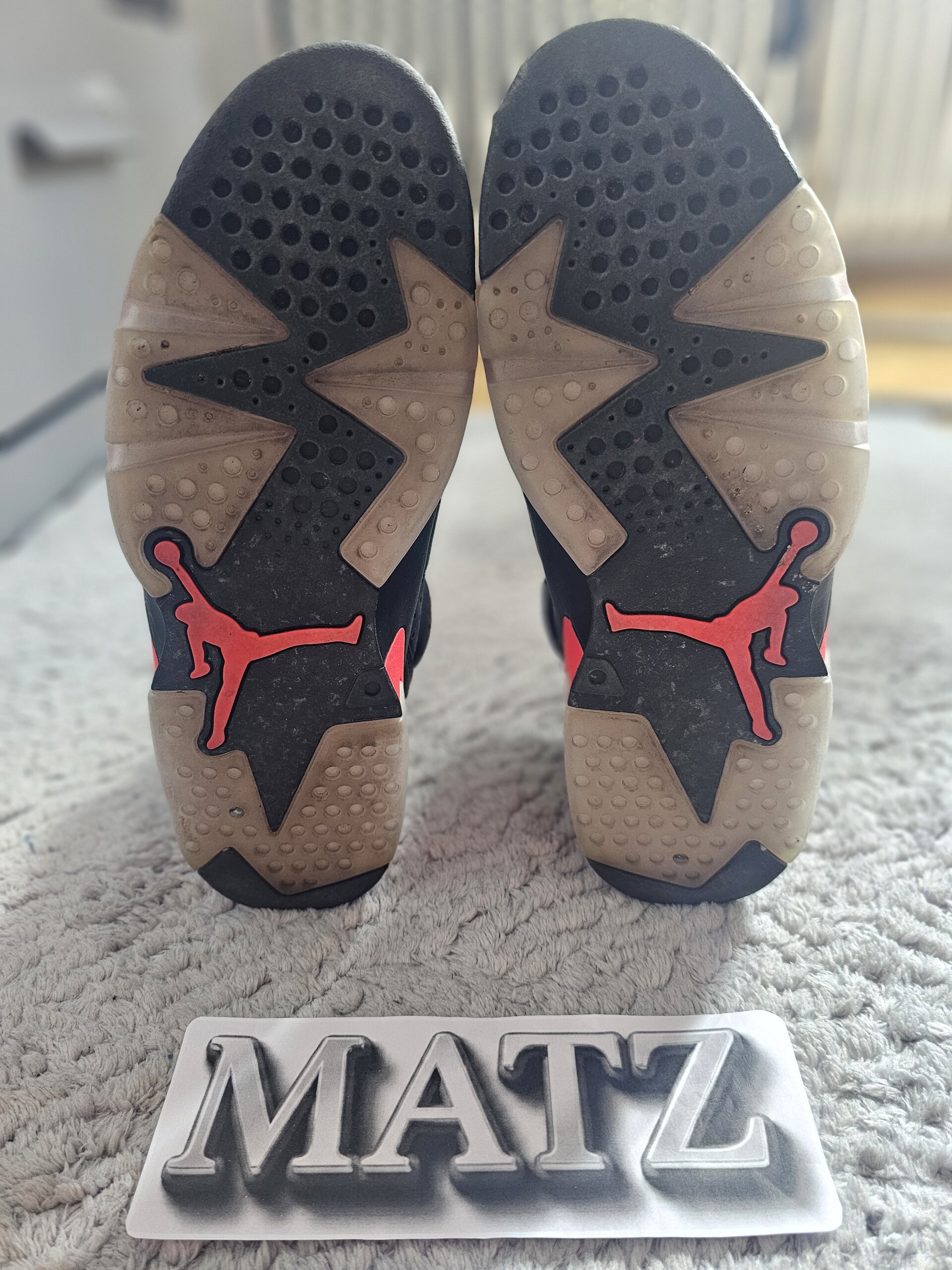 Air Jordan 6 OG 'Infrared' Black (NIKE AIR) (2019) photo 5