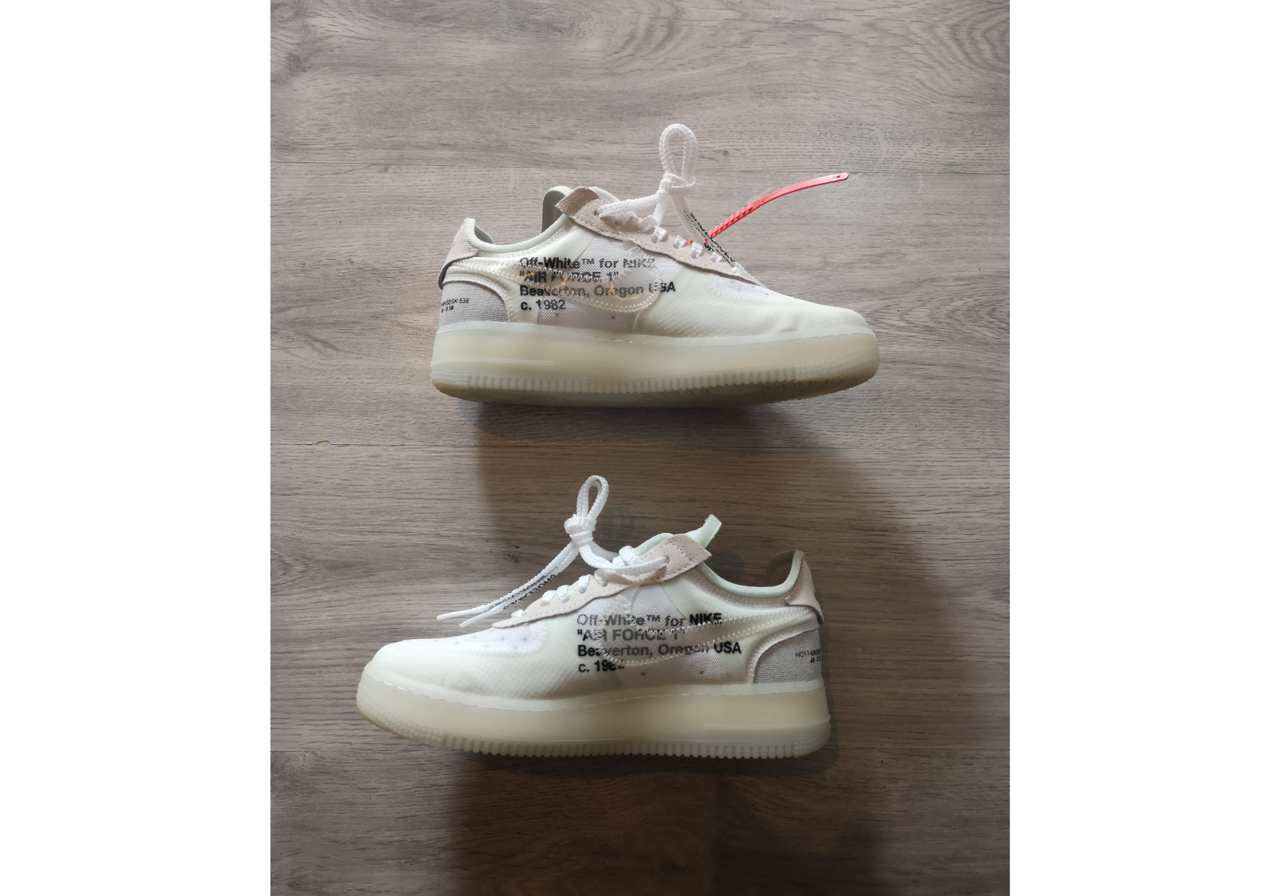 Nike x Off White Air Force 1 Low Virgil Abloh 'The 10 Ten' photo 2