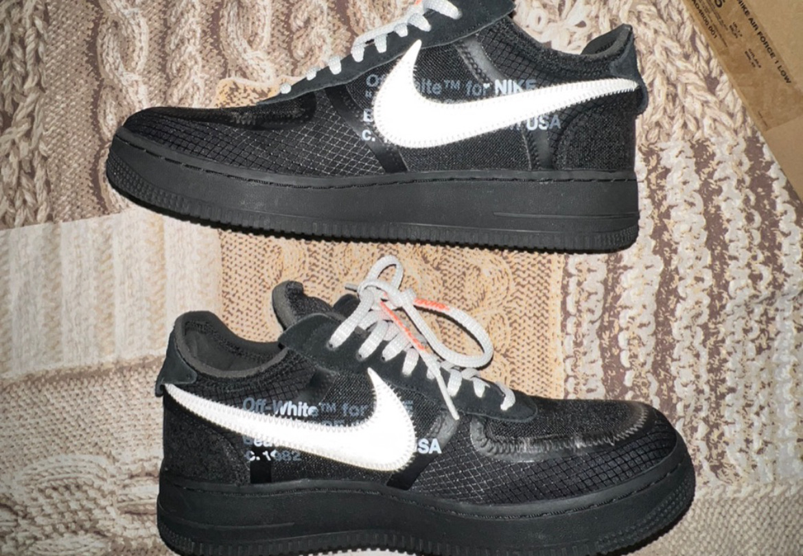 Nike x Off White Air Force 1 Low 'Black' (2018) photo 1