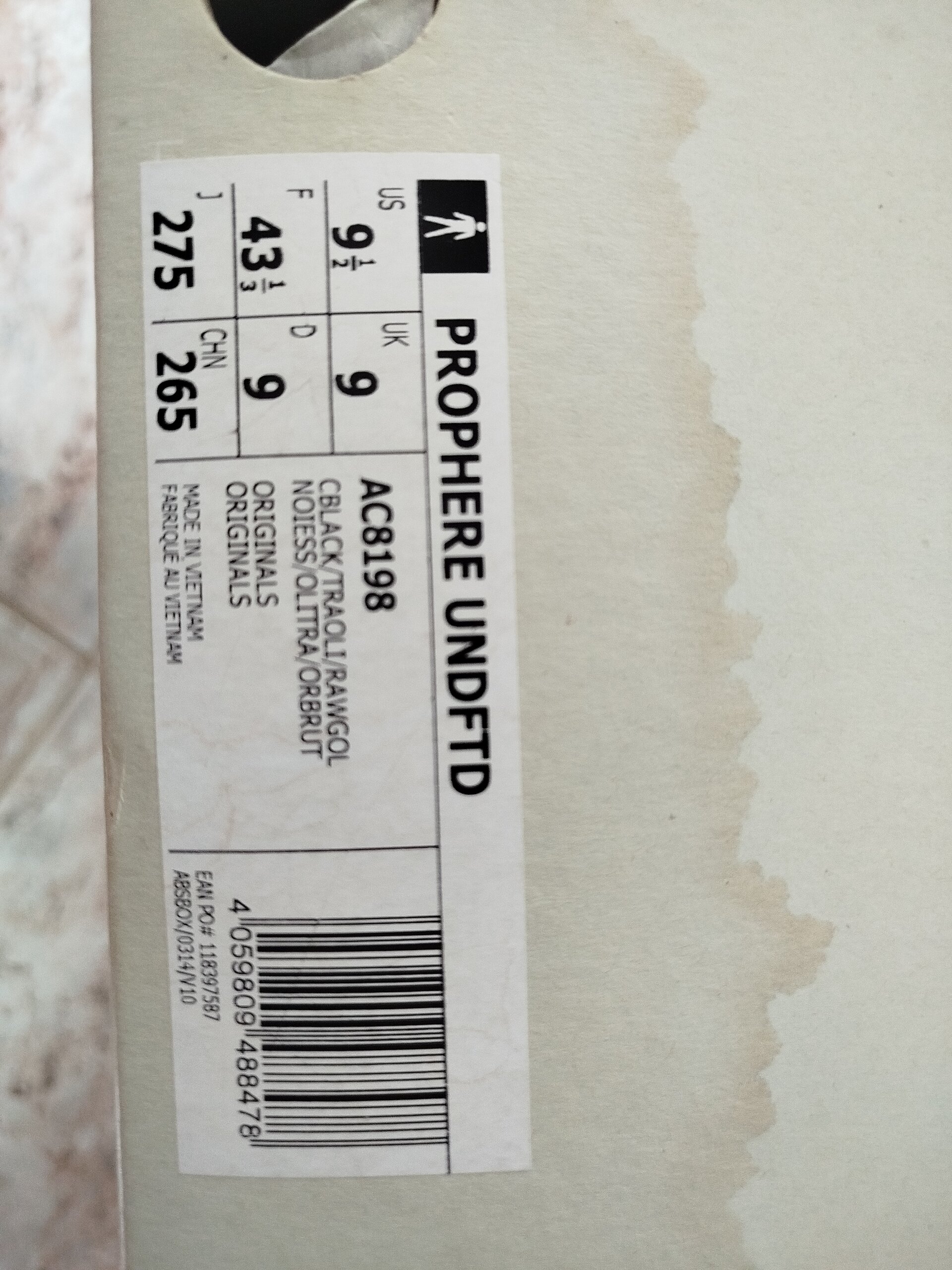 Adidas x Undefeated Prophere Black Camo UNDFTD photo 6
