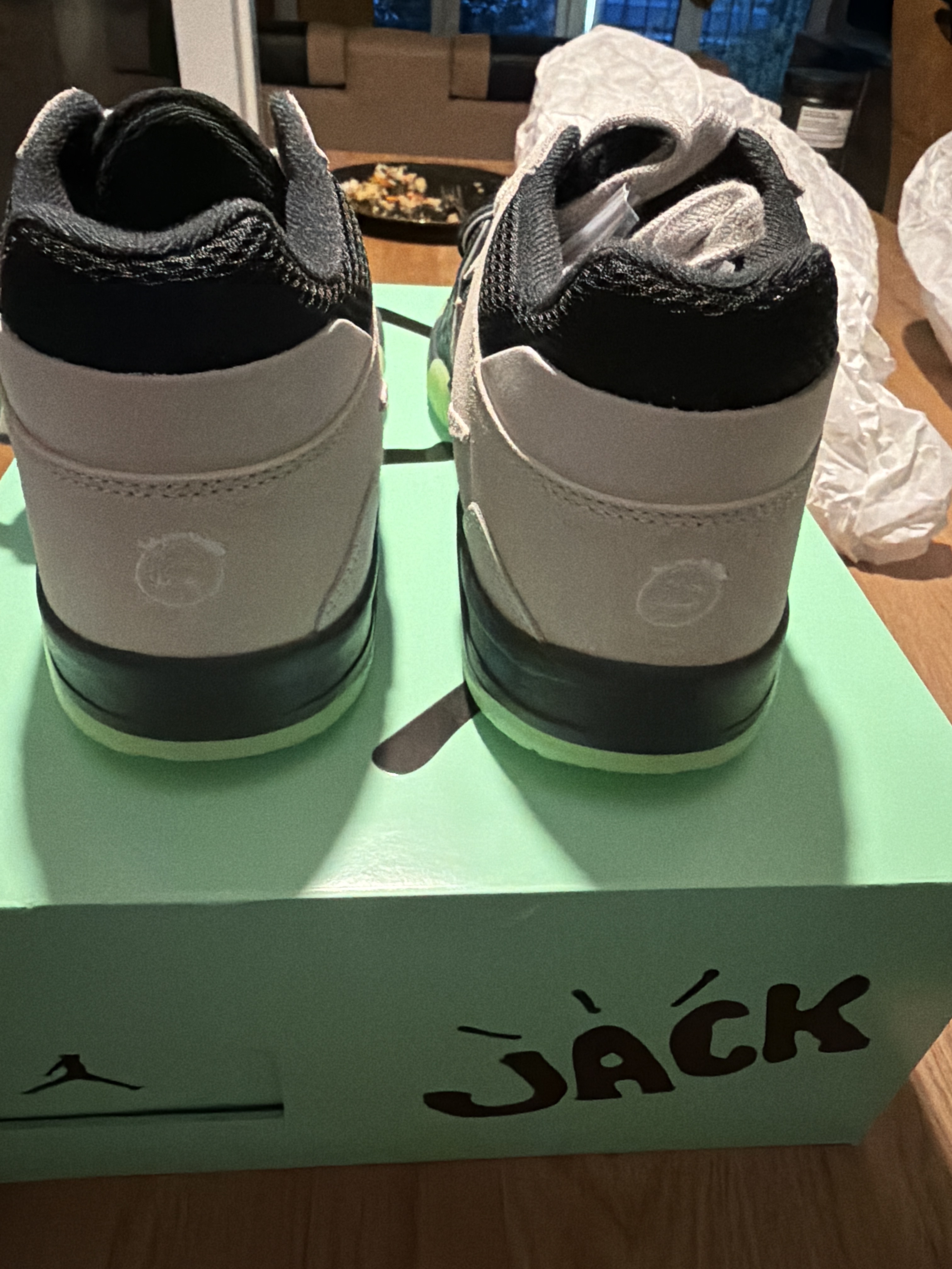 Air Jordan x Travis Scott x Chase B Jumpman Jack 'Night Silver' (2025) photo 4
