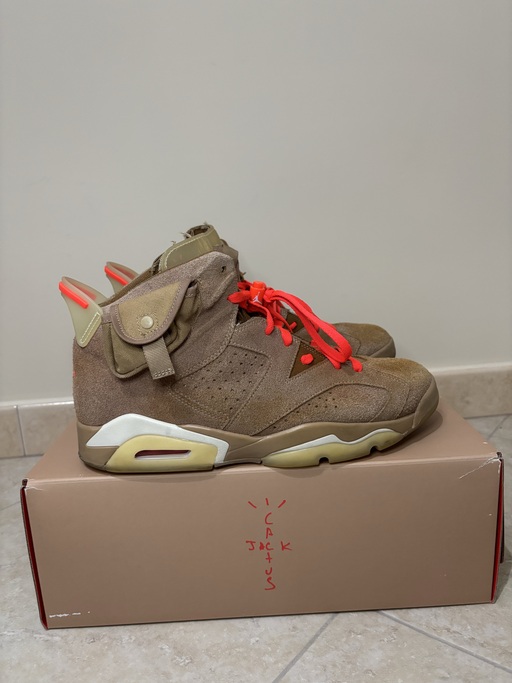 Air Jordan x Travis Scott Retro 6 'British Khaki' (2021)