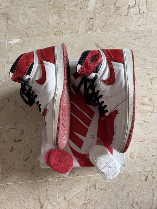 Air Jordan 1 High Heritage 'White Red' (2022)