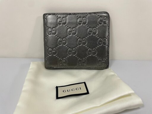 Gucci Guccissima Leather Cardholder