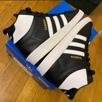 Adidas Jabbar High 'Black White' photo 10