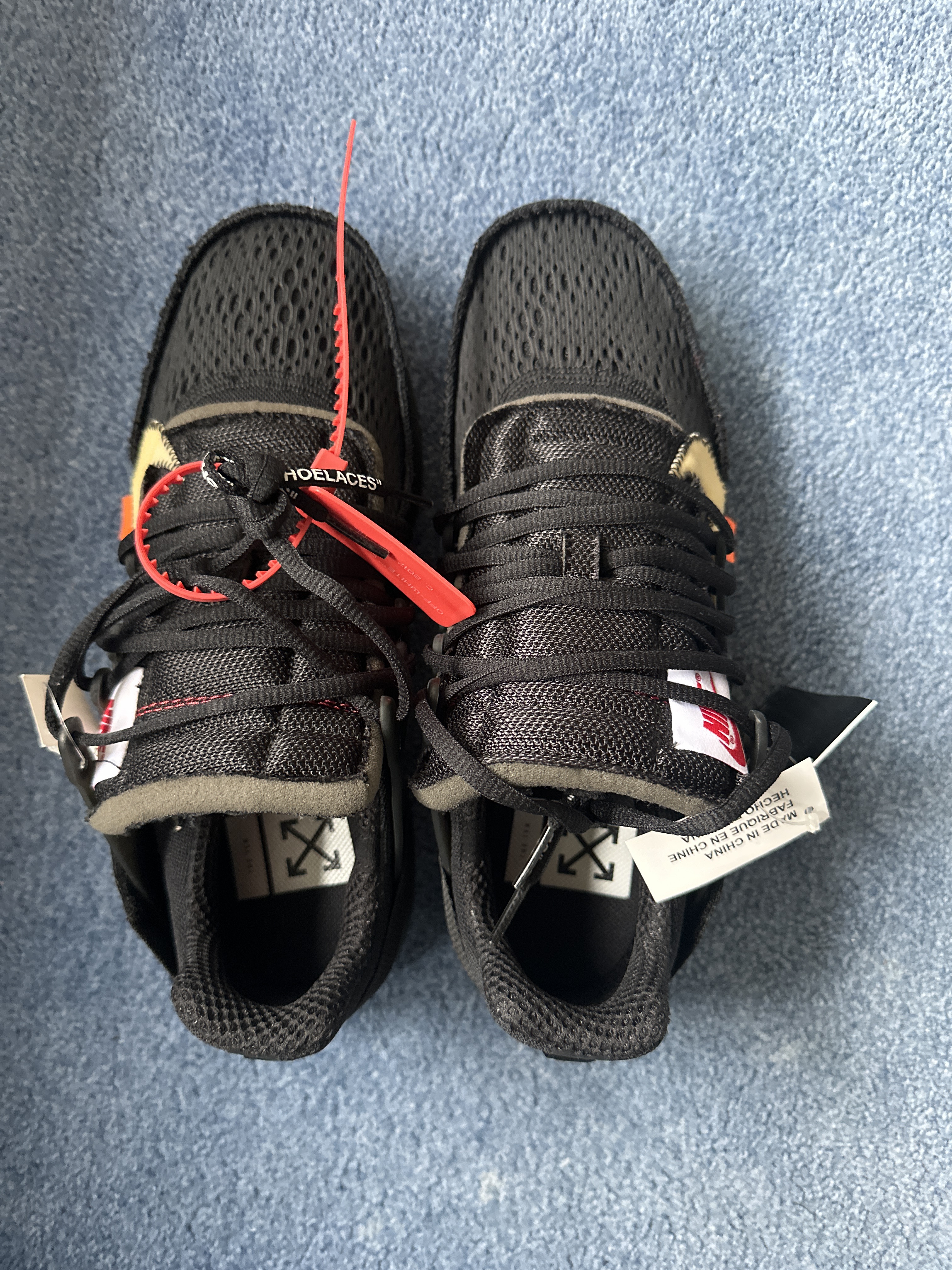 Nike x Off White Air Presto 'Black' (2018) photo 3