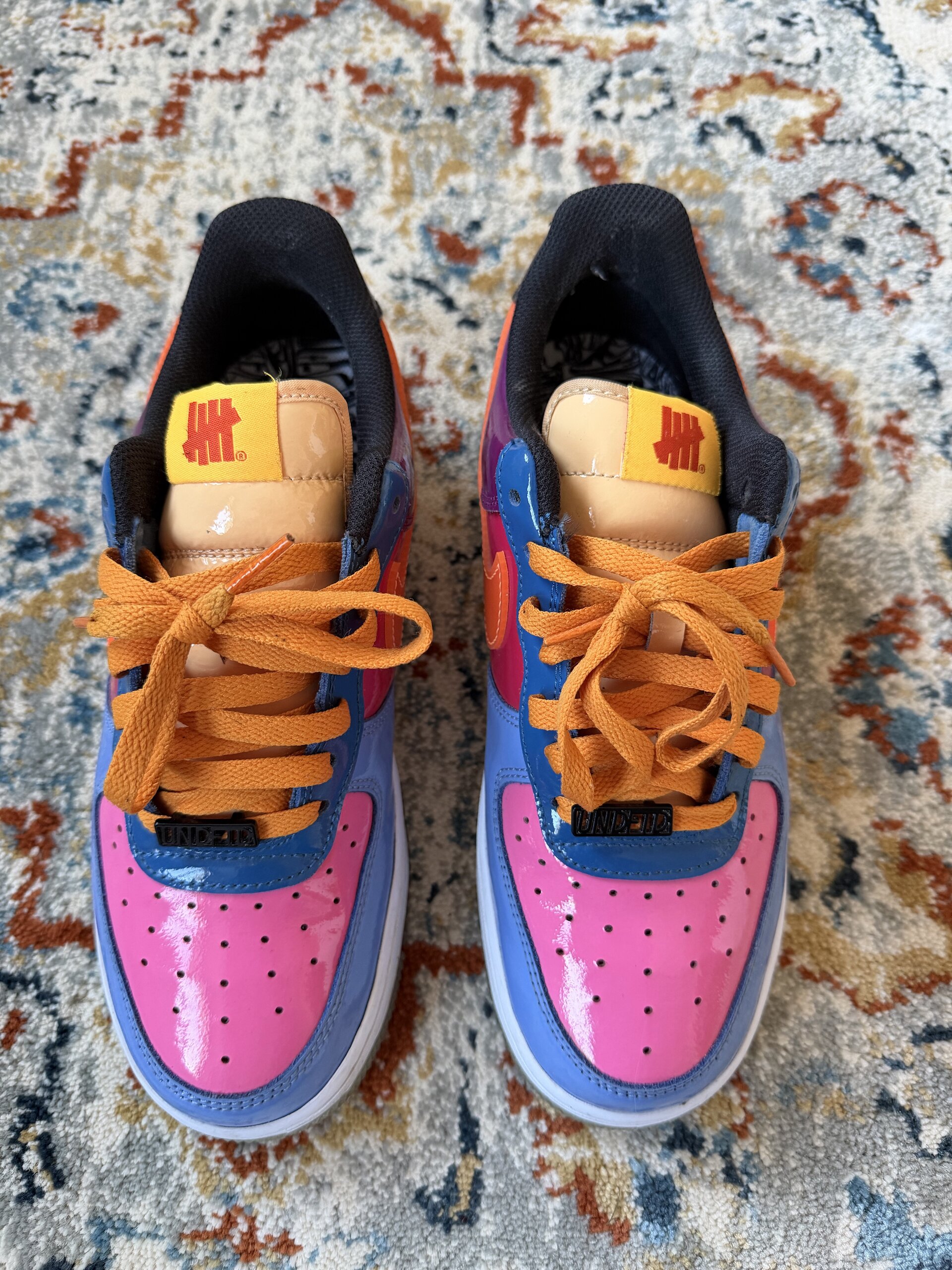 Nike Air Force 1 x Undefeated Low 'Multi Patent' (2022) photo 3