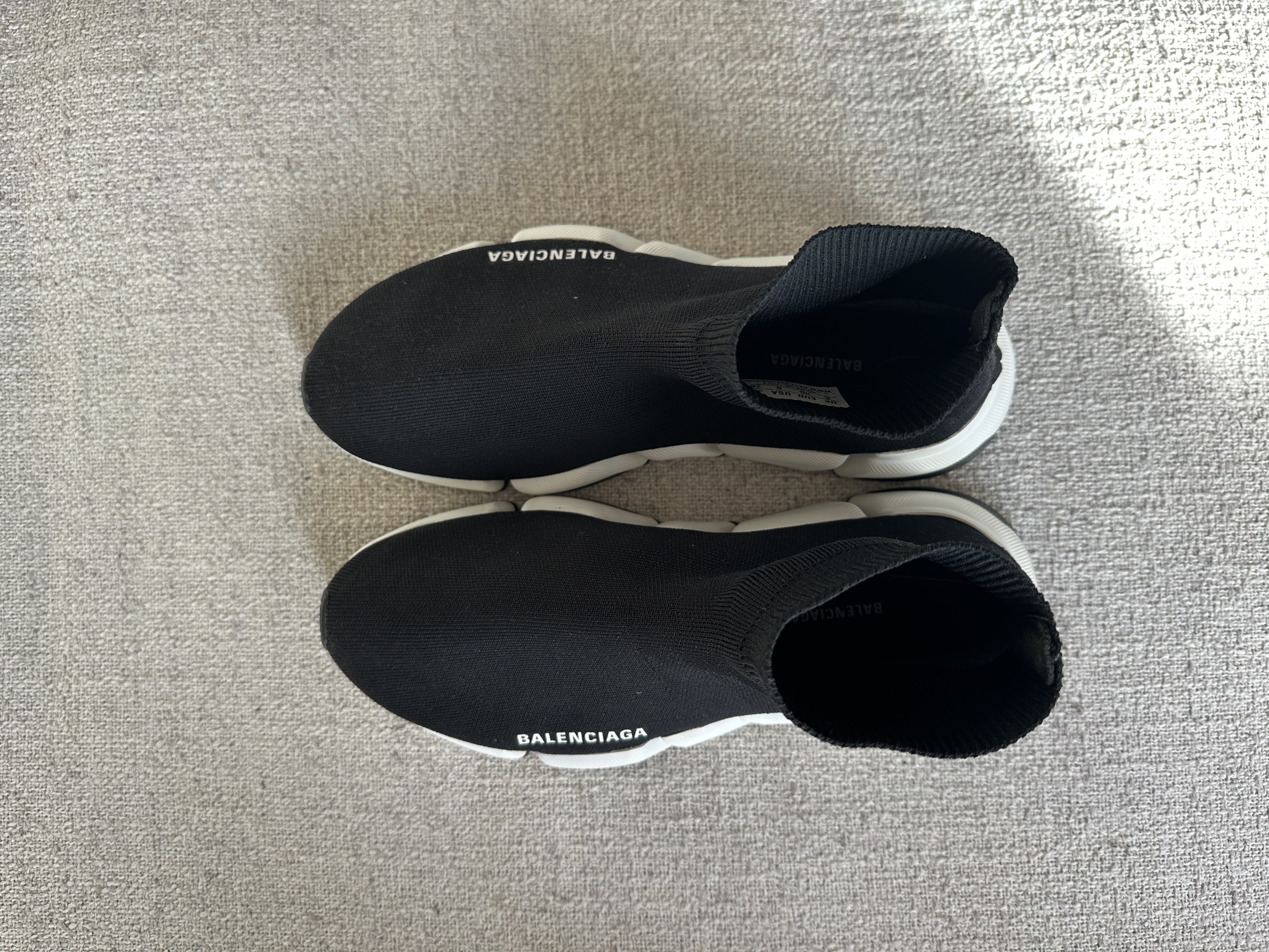 Balenciaga Speed 2 'Black White' photo 3
